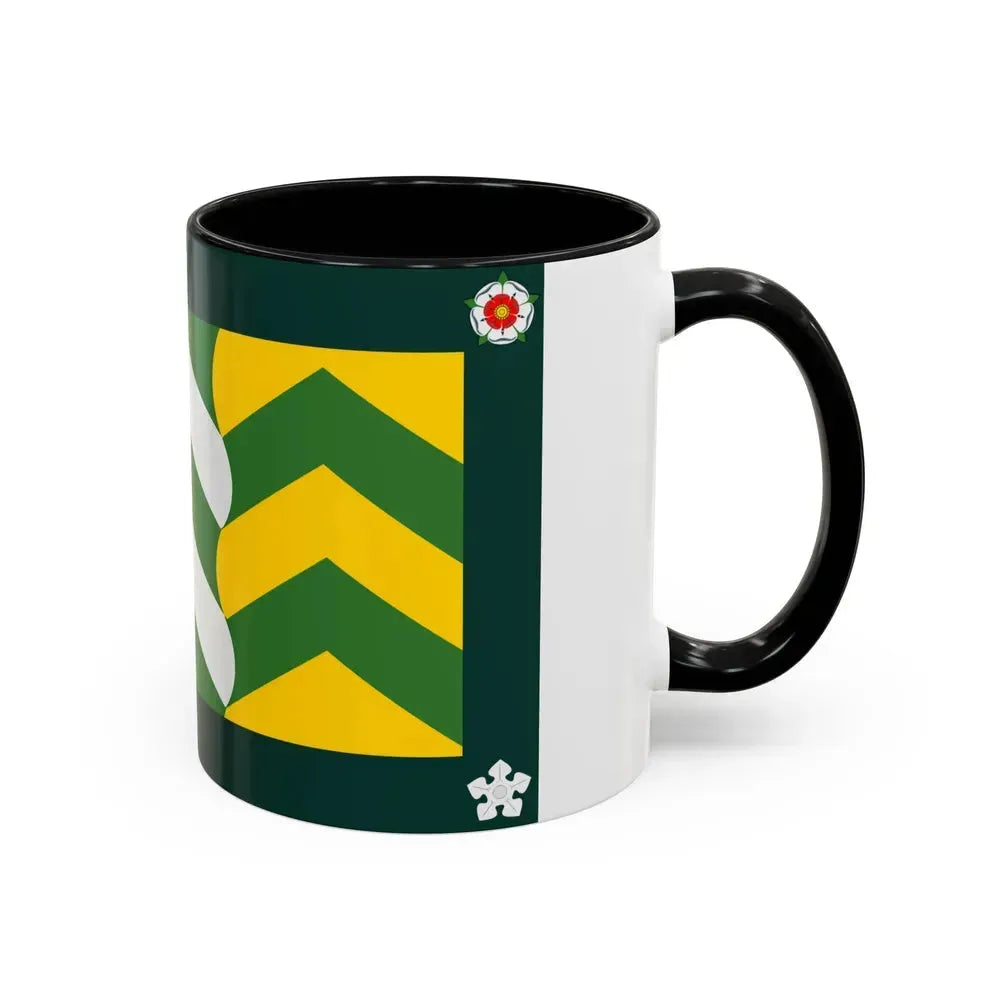 Flag of Cumbria UK - Accent Coffee Mug - Go Mug Yourself