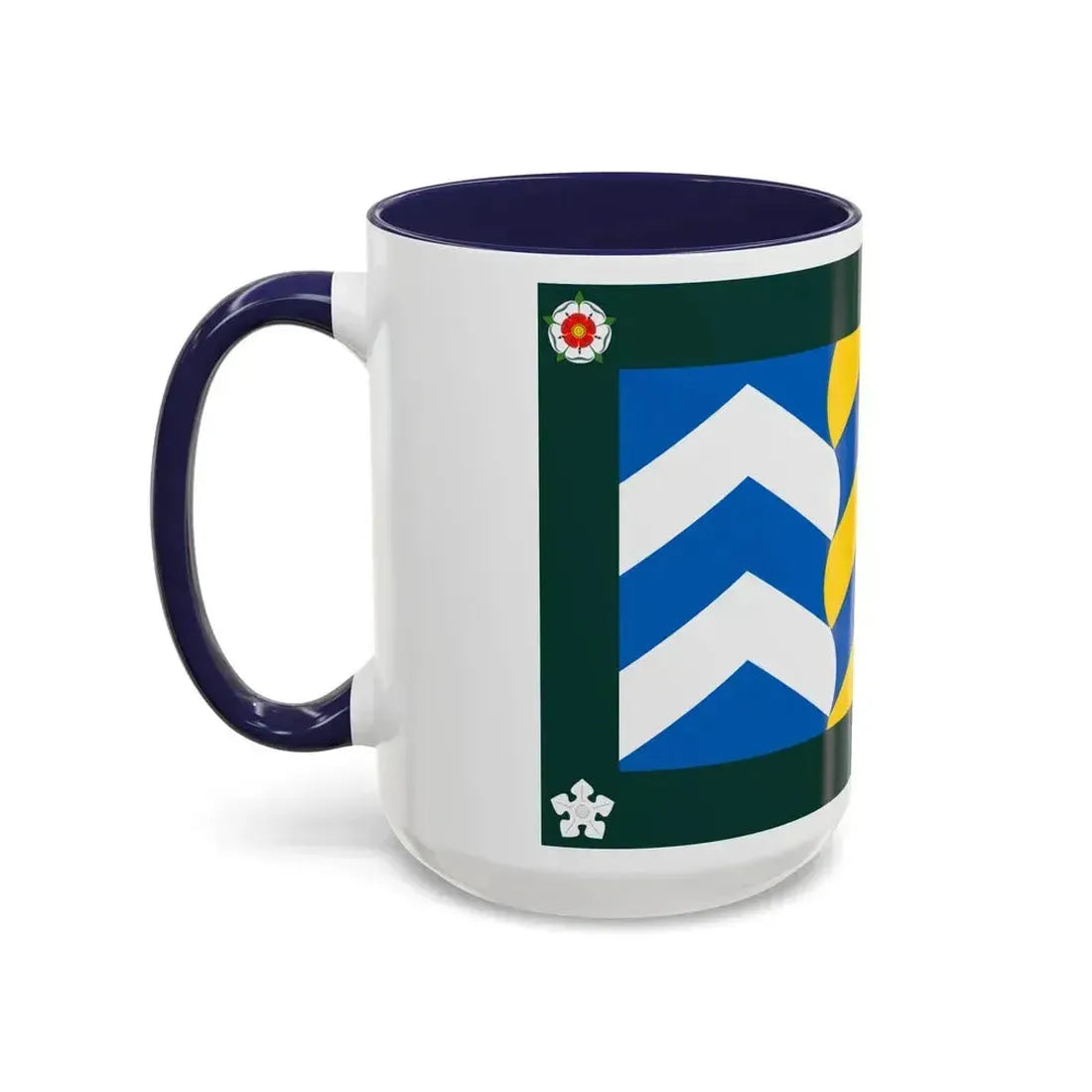 Flag of Cumbria UK - Accent Coffee Mug - Go Mug Yourself