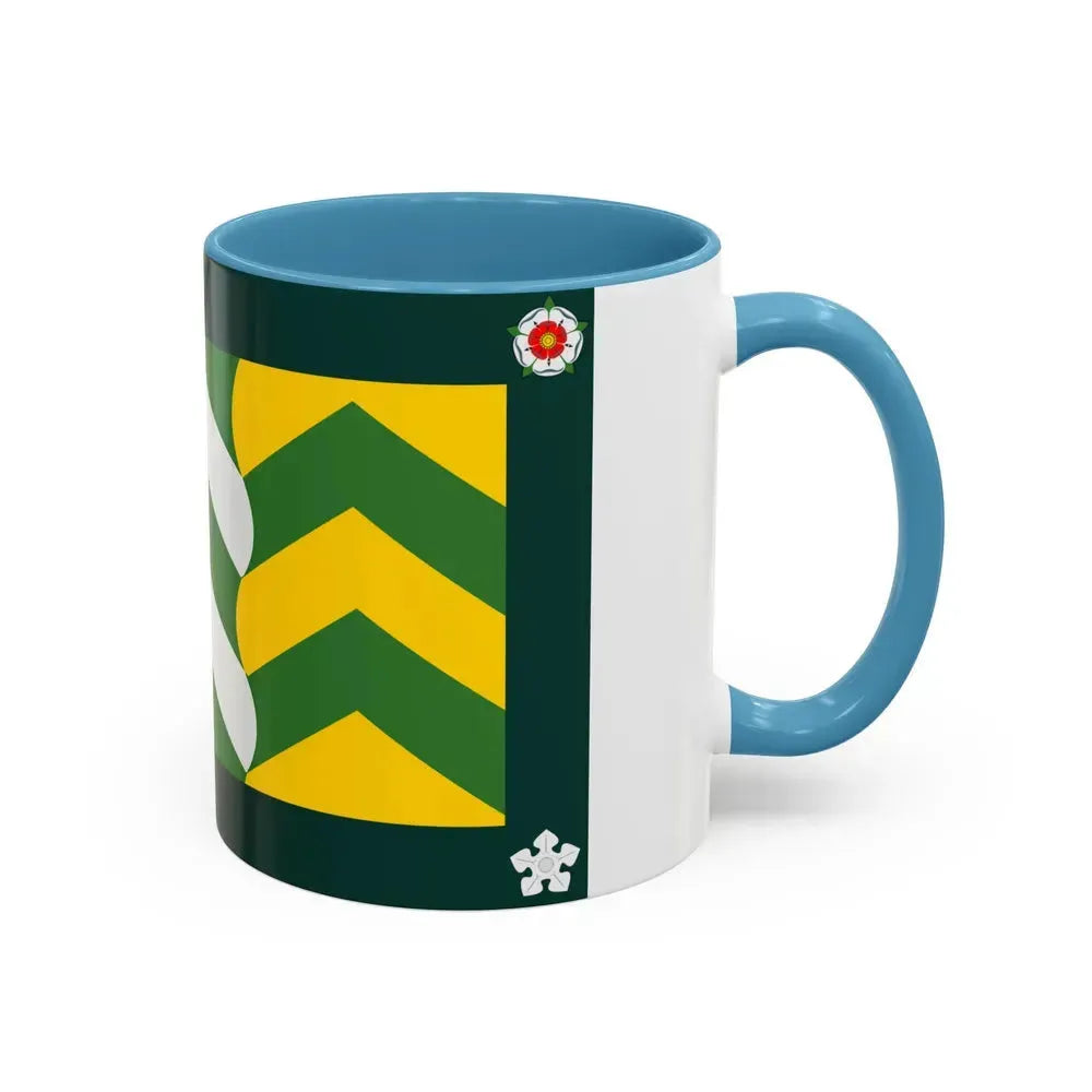 Flag of Cumbria UK - Accent Coffee Mug - Go Mug Yourself