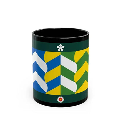 Flag of Cumbria UK - Black Coffee Mug 11oz - Go Mug Yourself