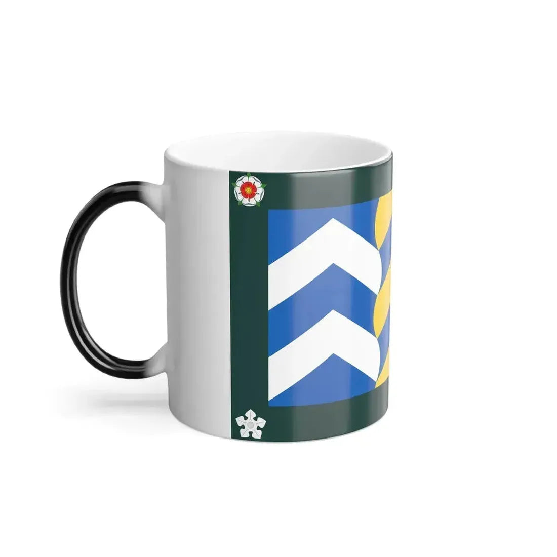 Flag of Cumbria UK - Color Changing Coffee Mug - Go Mug Yourself