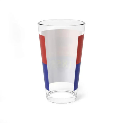 Flag of Cuming County Nebraska (United States) Pint Glass 16oz - Go Mug Yourself