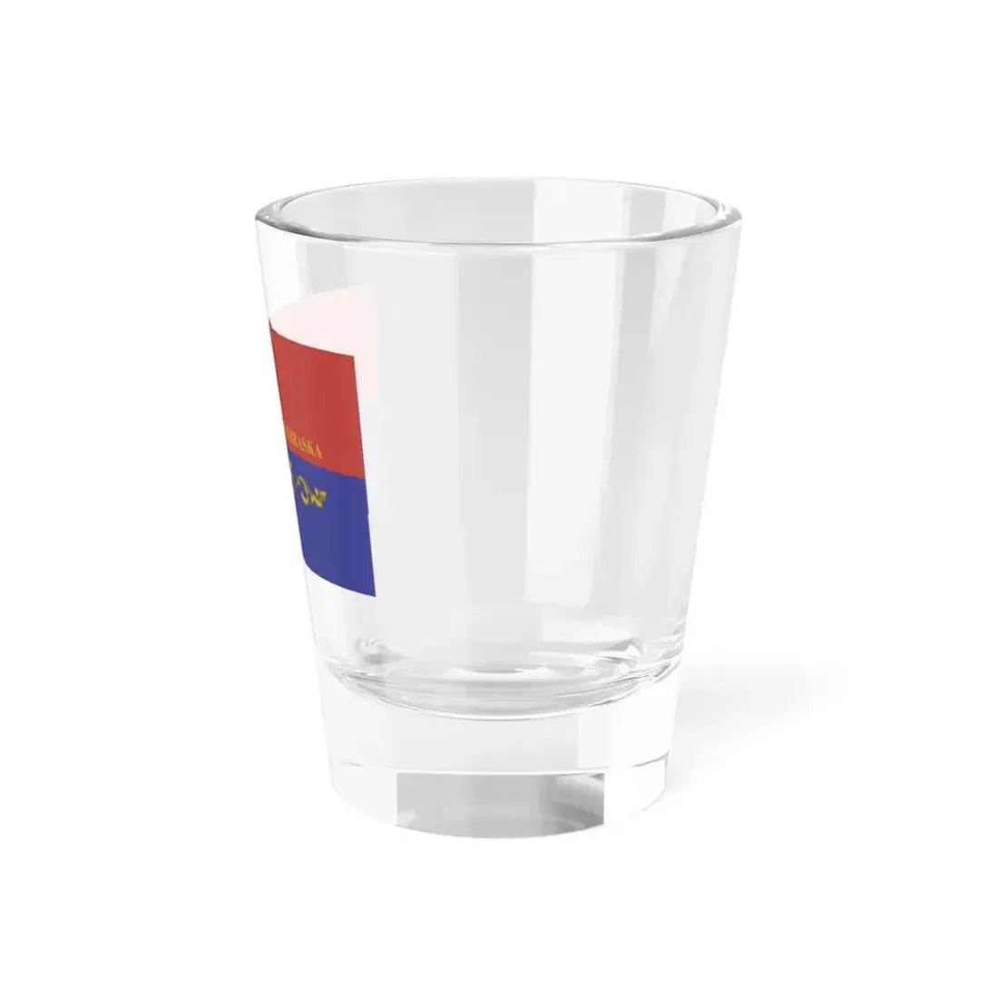 Flag of Cuming County Nebraska (United States) Shot Glass 1.5oz - Go Mug Yourself