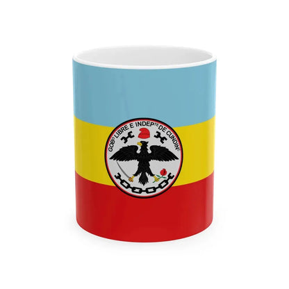 Flag of Cundinamarca (Colombia) White Coffee Mug 11oz - Go Mug Yourself