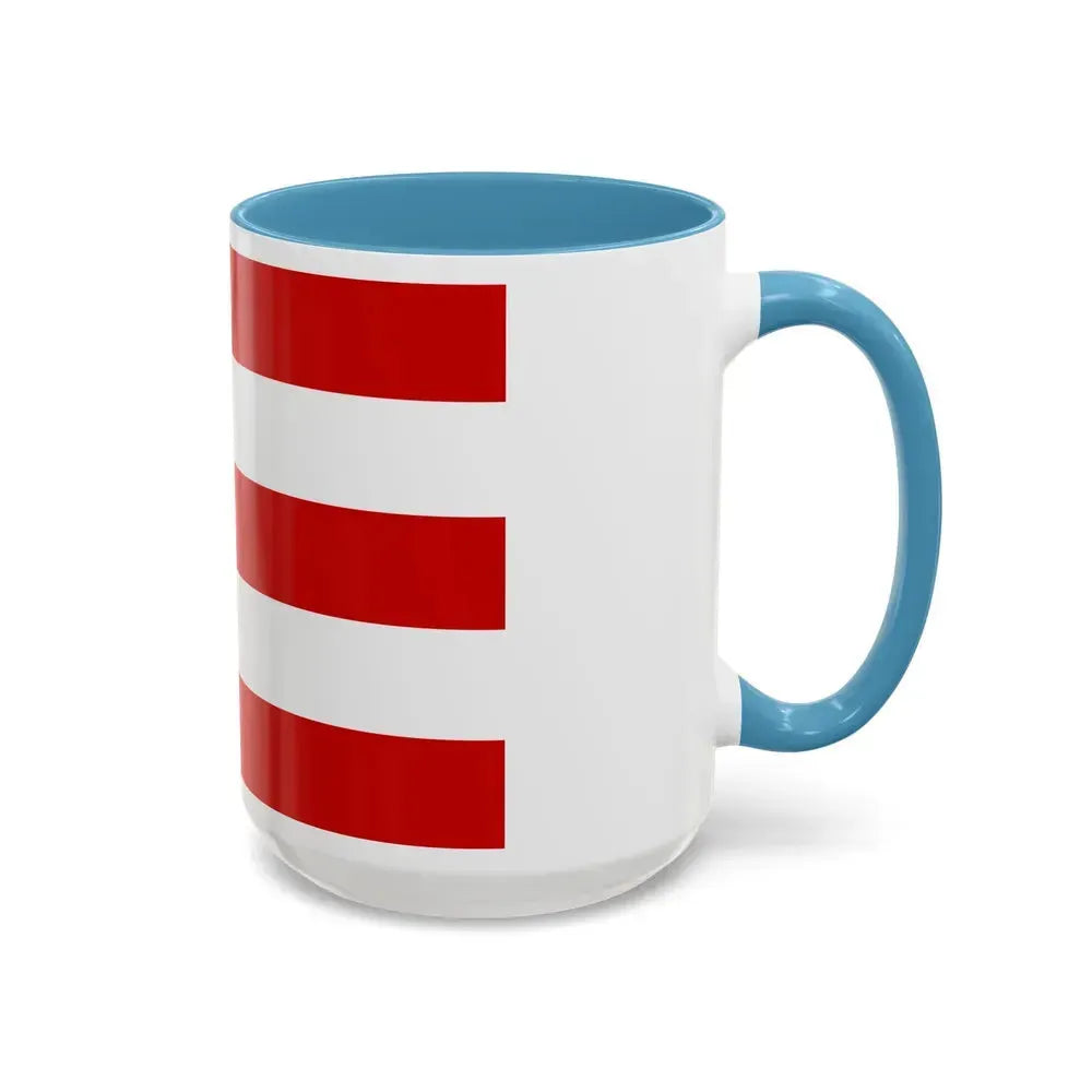 Flag of Cuneo Italy - Accent Coffee Mug - Go Mug Yourself