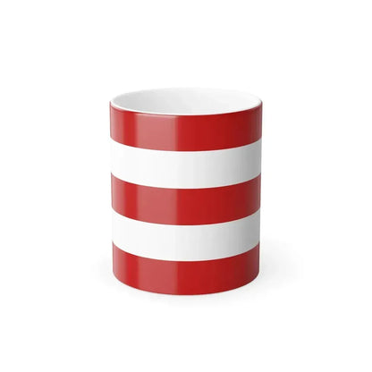 Flag of Cuneo Italy - Color Changing Coffee Mug 11oz - Go Mug Yourself