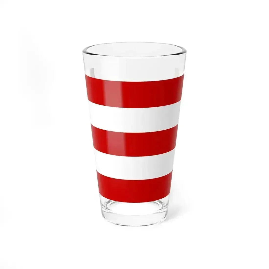 Flag of Cuneo Italy - Pint Glass 16oz 16oz - Go Mug Yourself