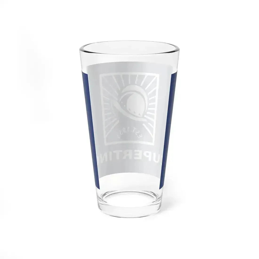 Flag of Cupertino, California - Pint Glass 16oz - Go Mug Yourself