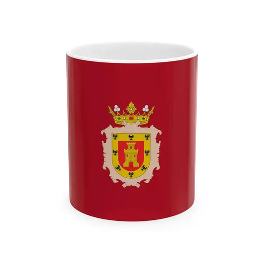 Flag of Cusco 1540-1978 (Peru) White Coffee Mug 11oz - Go Mug Yourself