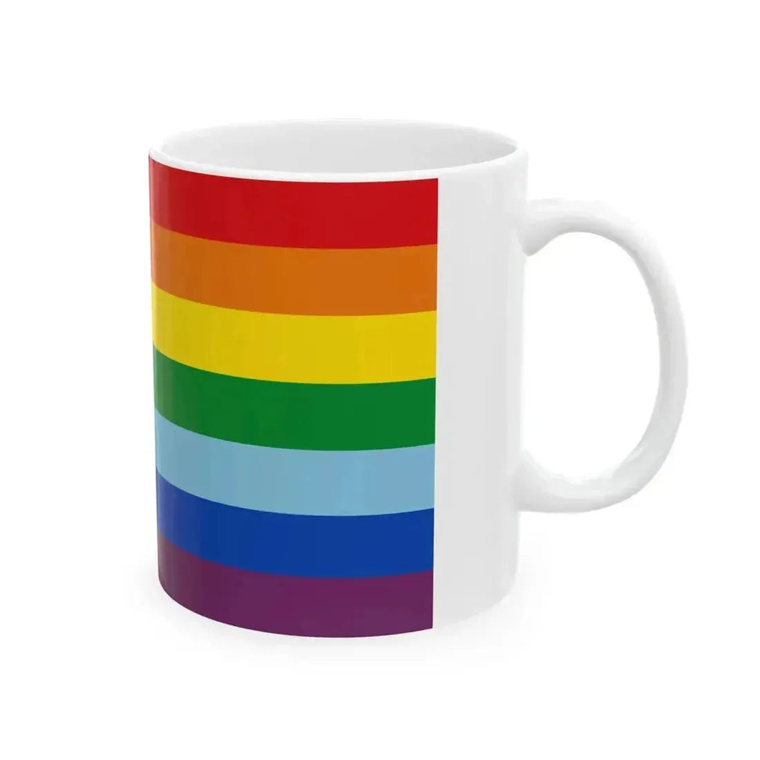 Flag of Cusco 1978-2021 (Peru) White Coffee Mug - Go Mug Yourself