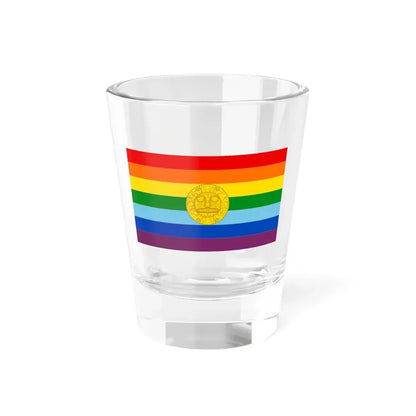 Flag of Cusco 2021 (Peru) Shot Glass 1.5oz 1.5oz - Go Mug Yourself