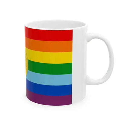 Flag of Cusco 2021 (Peru) White Coffee Mug - Go Mug Yourself