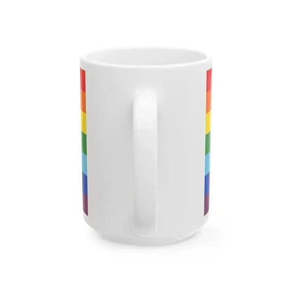 Flag of Cusco 2021 (Peru) White Coffee Mug - Go Mug Yourself