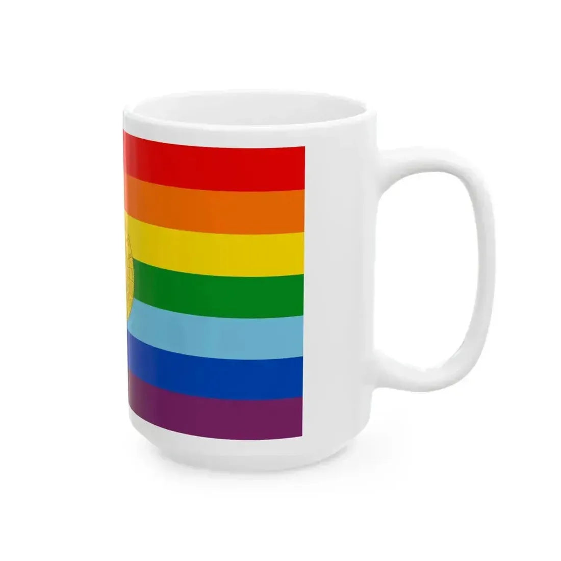 Flag of Cusco 2021 (Peru) White Coffee Mug - Go Mug Yourself