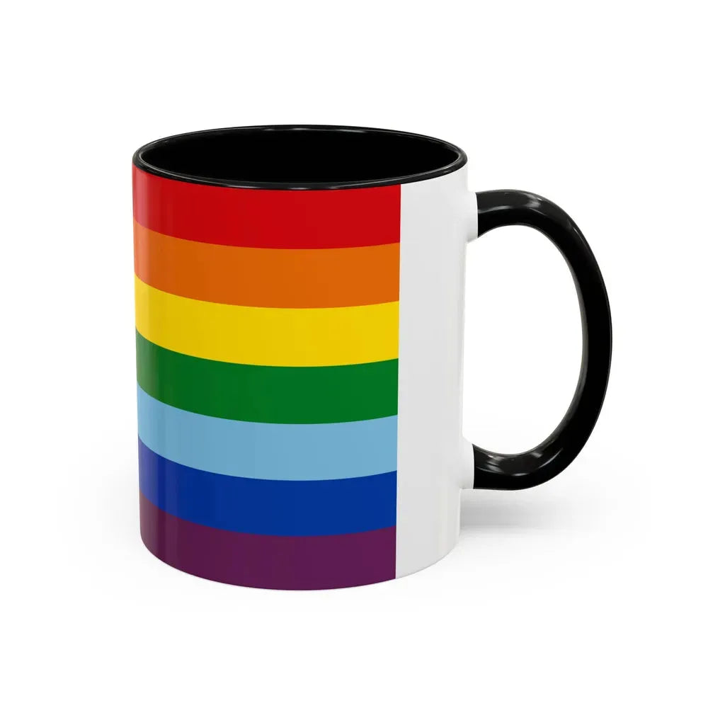Flag of Cusco capital of the Cusco Region Peru - Accent Coffee Mug - Go Mug Yourself