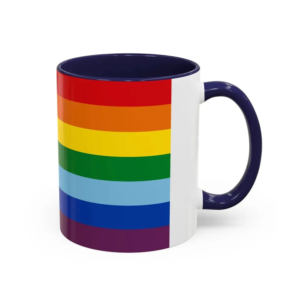 Flag of Cusco capital of the Cusco Region Peru - Accent Coffee Mug - Go Mug Yourself