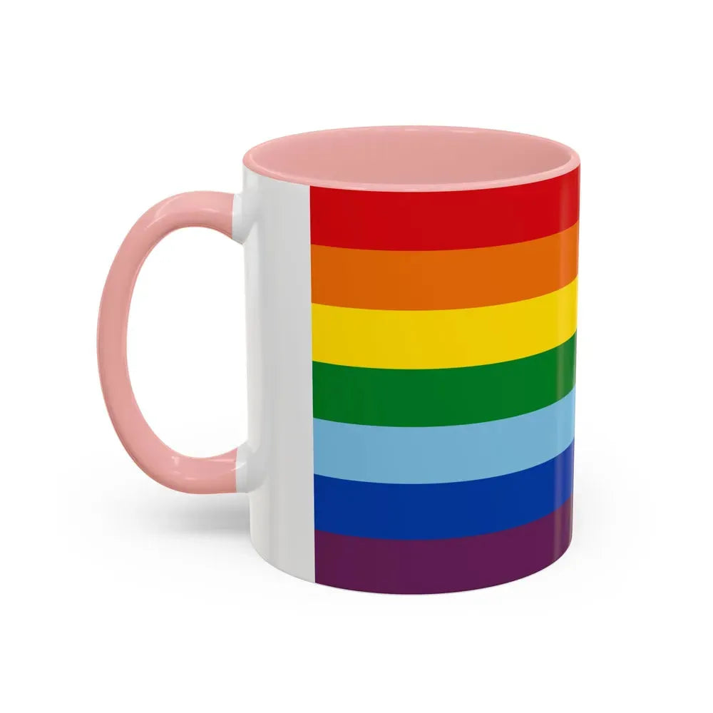 Flag of Cusco capital of the Cusco Region Peru - Accent Coffee Mug - Go Mug Yourself