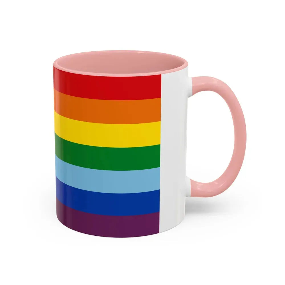 Flag of Cusco capital of the Cusco Region Peru - Accent Coffee Mug - Go Mug Yourself