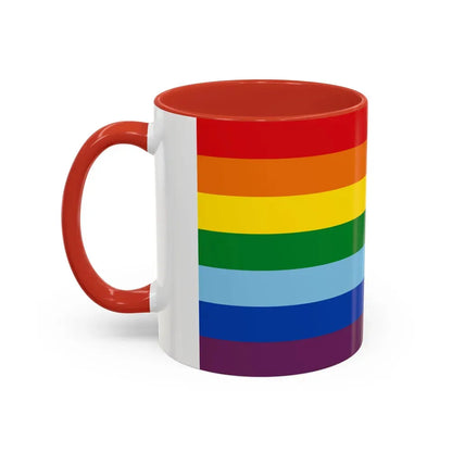 Flag of Cusco capital of the Cusco Region Peru - Accent Coffee Mug - Go Mug Yourself