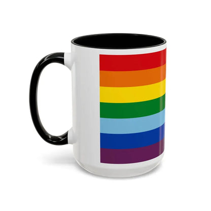 Flag of Cusco capital of the Cusco Region Peru - Accent Coffee Mug - Go Mug Yourself