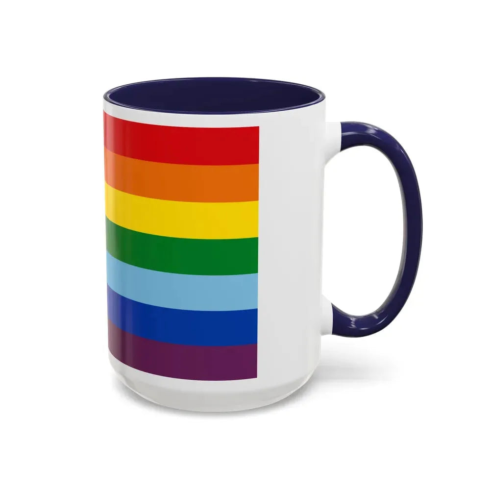 Flag of Cusco capital of the Cusco Region Peru - Accent Coffee Mug - Go Mug Yourself