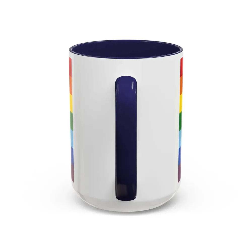 Flag of Cusco capital of the Cusco Region Peru - Accent Coffee Mug - Go Mug Yourself