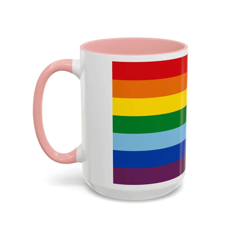 Flag of Cusco capital of the Cusco Region Peru - Accent Coffee Mug - Go Mug Yourself