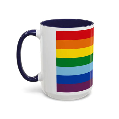 Flag of Cusco capital of the Cusco Region Peru - Accent Coffee Mug - Go Mug Yourself