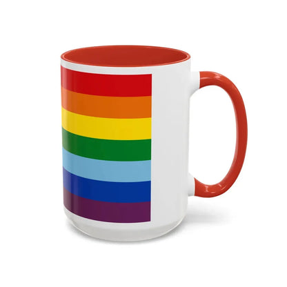 Flag of Cusco capital of the Cusco Region Peru - Accent Coffee Mug - Go Mug Yourself