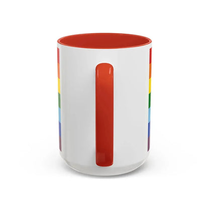 Flag of Cusco capital of the Cusco Region Peru - Accent Coffee Mug - Go Mug Yourself
