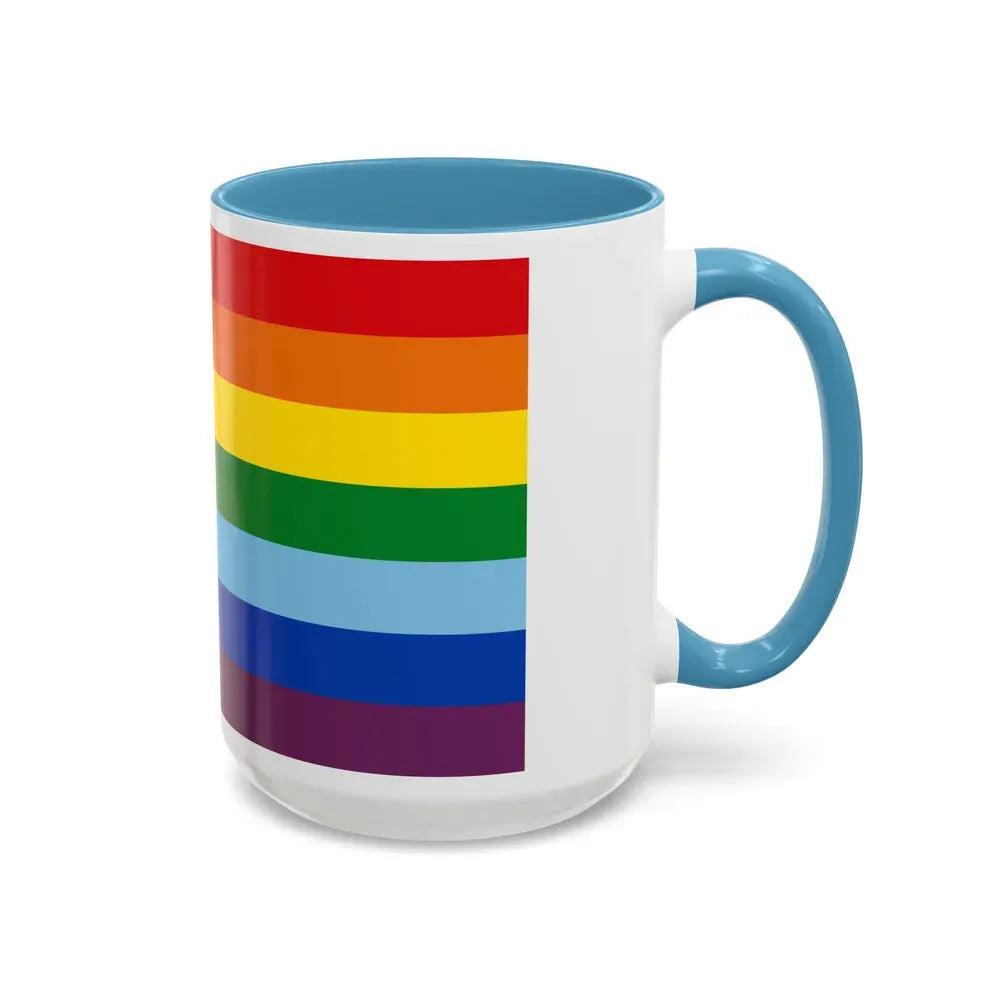 Flag of Cusco capital of the Cusco Region Peru - Accent Coffee Mug - Go Mug Yourself