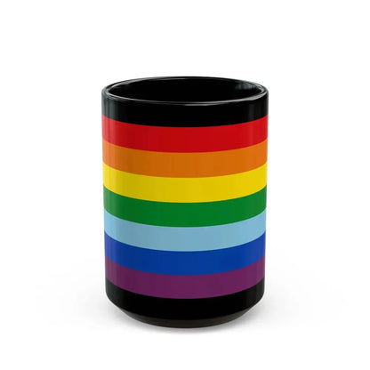 Flag of Cusco capital of the Cusco Region Peru - Black Coffee Mug 15oz - Go Mug Yourself