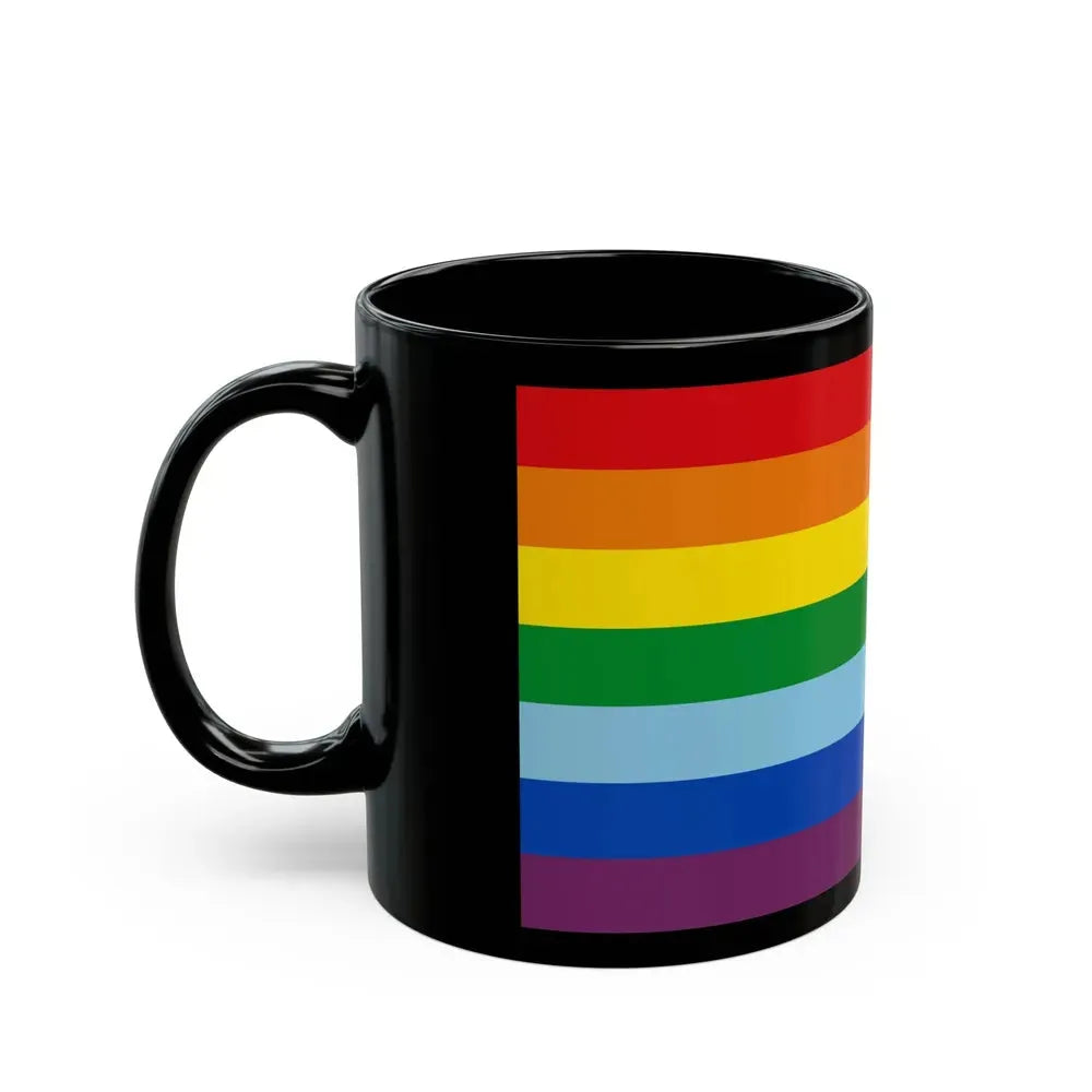 Flag of Cusco capital of the Cusco Region Peru - Black Coffee Mug - Go Mug Yourself