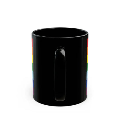 Flag of Cusco capital of the Cusco Region Peru - Black Coffee Mug - Go Mug Yourself