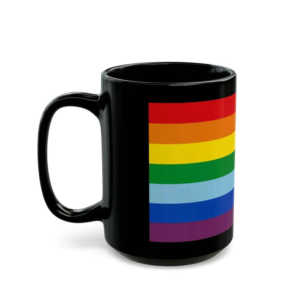 Flag of Cusco capital of the Cusco Region Peru - Black Coffee Mug - Go Mug Yourself