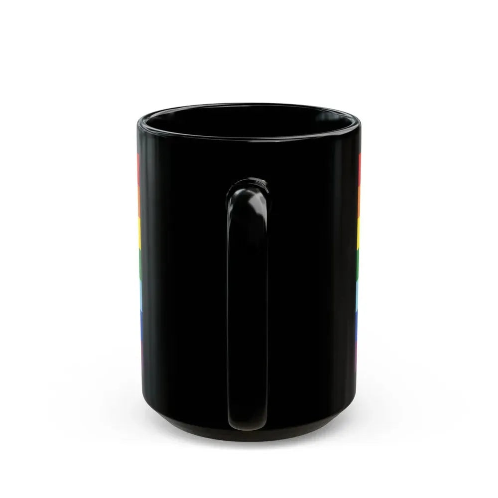 Flag of Cusco capital of the Cusco Region Peru - Black Coffee Mug - Go Mug Yourself