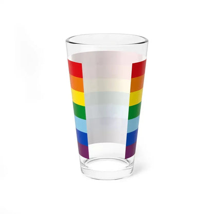 Flag of Cusco capital of the Cusco Region Peru - Pint Glass 16oz - Go Mug Yourself