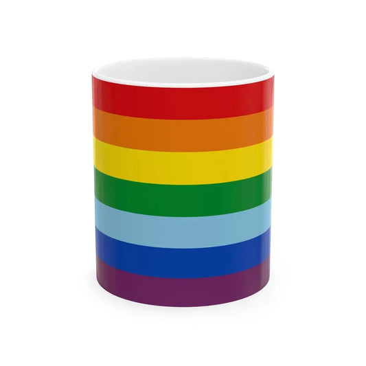 Flag of Cusco capital of the Cusco Region Peru - White Coffee Mug 11oz - Go Mug Yourself