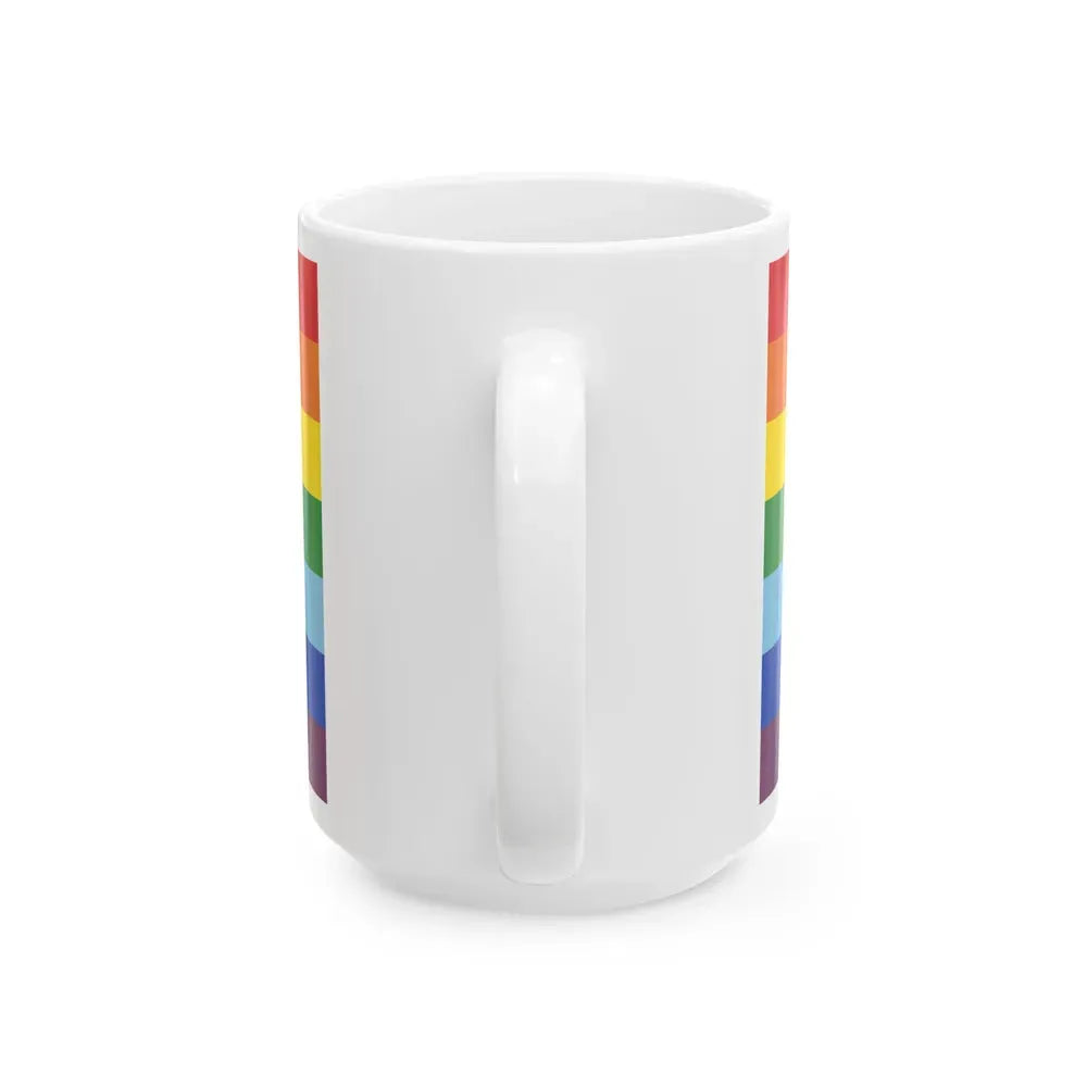Flag of Cusco capital of the Cusco Region Peru - White Coffee Mug - Go Mug Yourself