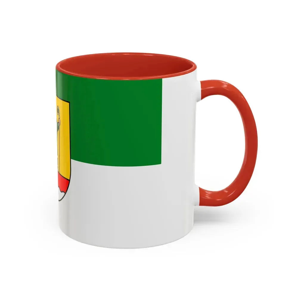 Flag of Cuxhaven Germany - Accent Coffee Mug - Go Mug Yourself