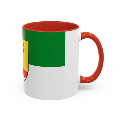 Flag of Cuxhaven Germany - Accent Coffee Mug - Go Mug Yourself