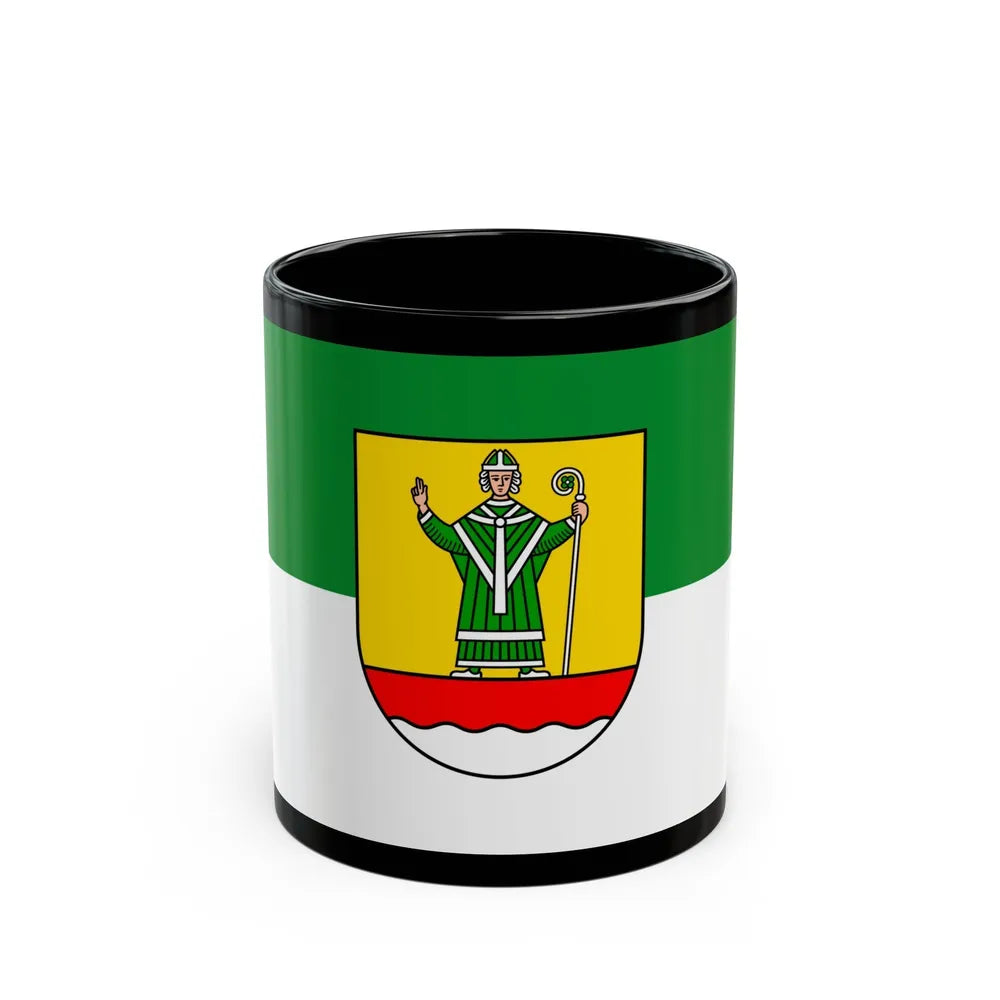 Flag of Cuxhaven Germany - Black Coffee Mug-11oz-Go Mug Yourself