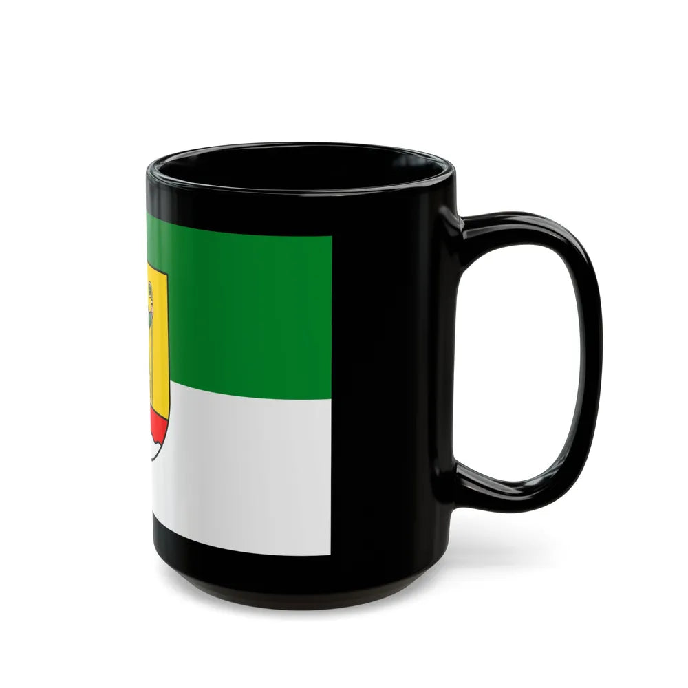 Flag of Cuxhaven Germany - Black Coffee Mug-Go Mug Yourself