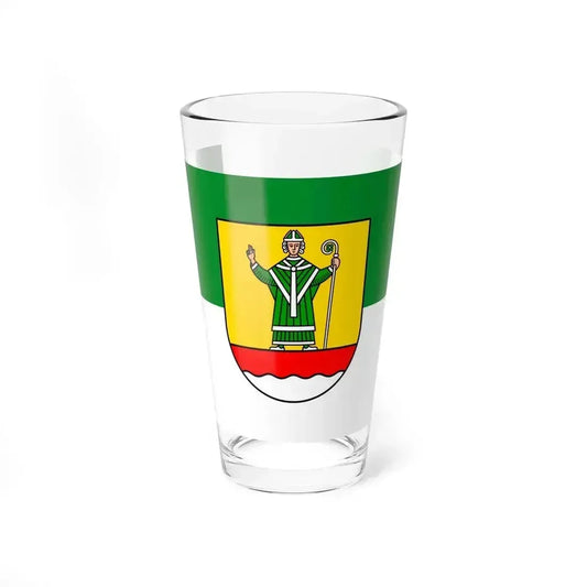 Flag of Cuxhaven Germany - Pint Glass 16oz 16oz - Go Mug Yourself