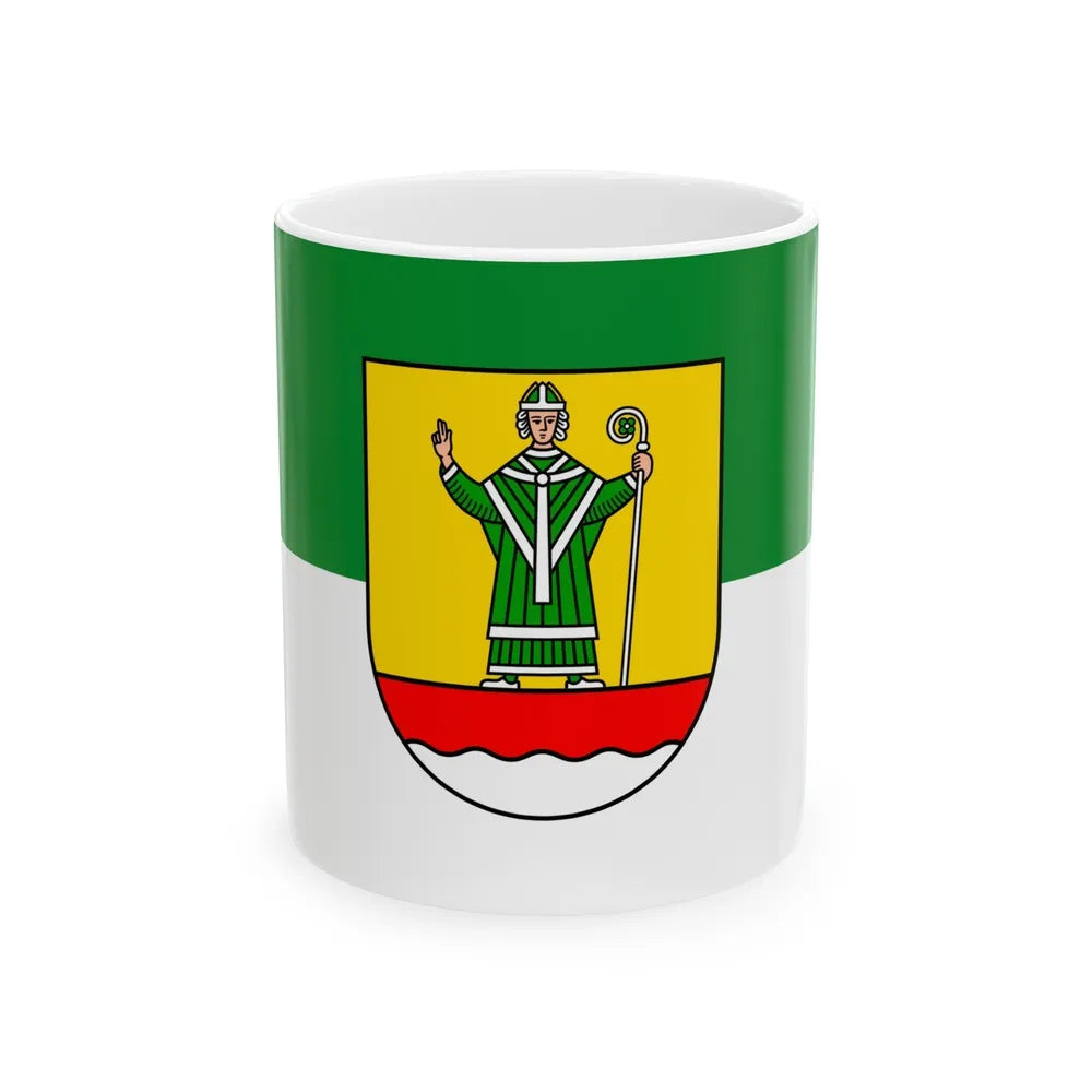 Flag of Cuxhaven Germany - White Coffee Mug-11oz-Go Mug Yourself