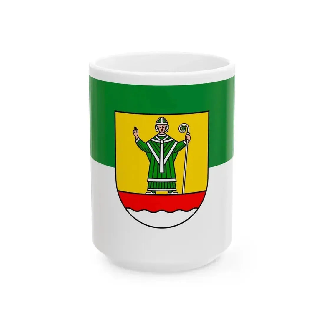 Flag of Cuxhaven Germany - White Coffee Mug - Go Mug Yourself