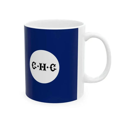 Flag of Cyprus 1881-1922 (Cyprus) White Coffee Mug - Go Mug Yourself