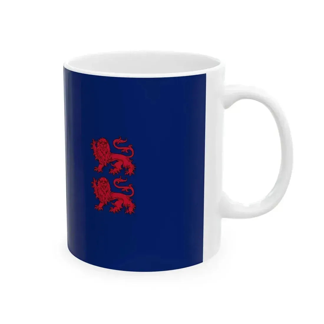 Flag of Cyprus 1922-1960 (Cyprus) White Coffee Mug - Go Mug Yourself