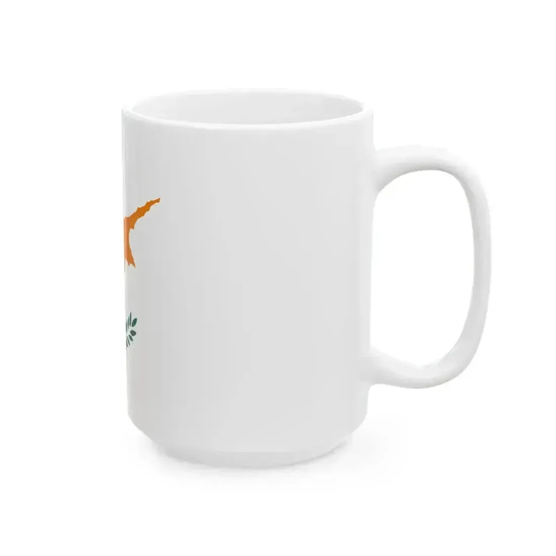 Flag of Cyprus 1960-2006 (Cyprus) White Coffee Mug - Go Mug Yourself