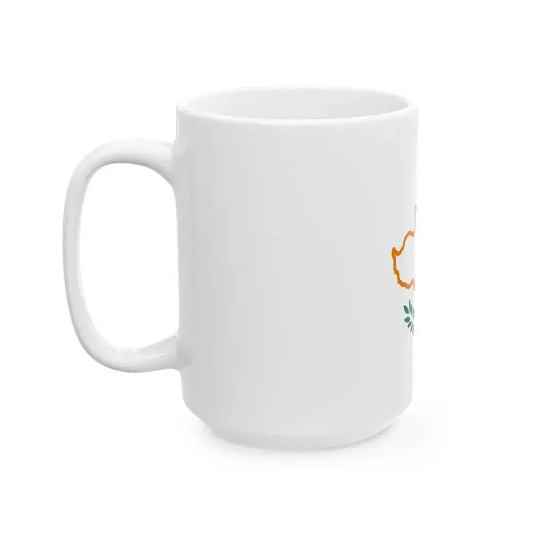Flag of Cyprus 1960 (Cyprus) White Coffee Mug - Go Mug Yourself